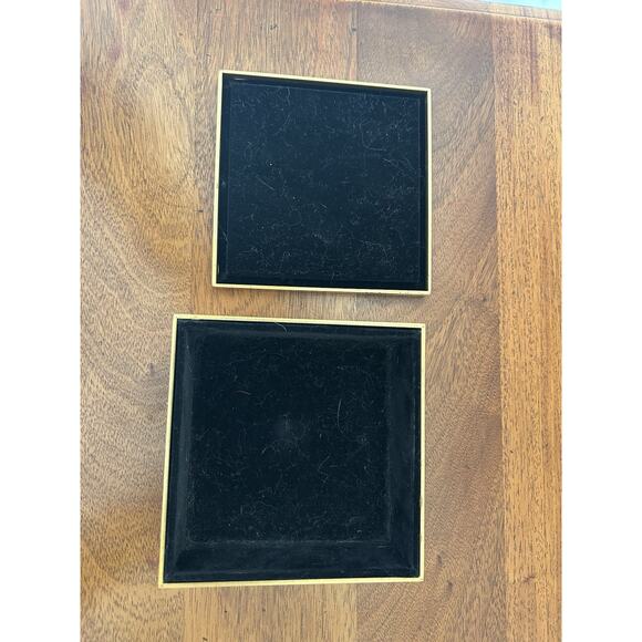 West Elm 5" Brass Edge Design Box - Picture 8 of 9